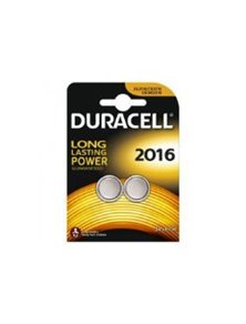 Pack 2 Pilas de Botón Duracell Litio 3V (DL2016B2)