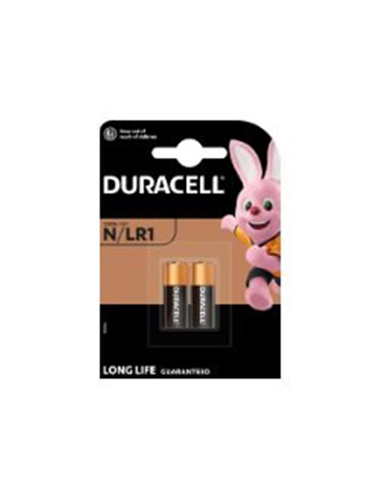 Pack 2 Pilas Duracell N Cell Alcalinas 1.5V (MN9100B2)