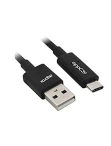 Cable Approx USB 2.0 a USB-C 1m Negro (APPC39)