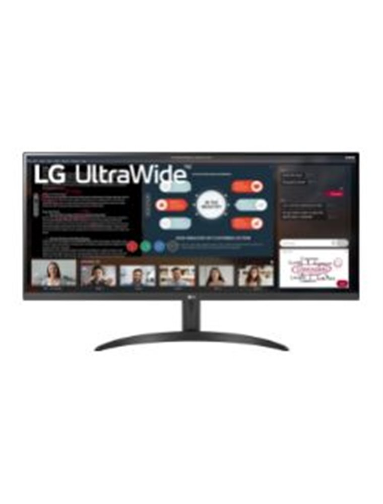 Monitor LG 34" LED IPS UltraWide QHD Negro (34WP500-B)