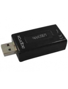 T. Sonido APPROX USB 7.1 + Volumen (APPUSB71)